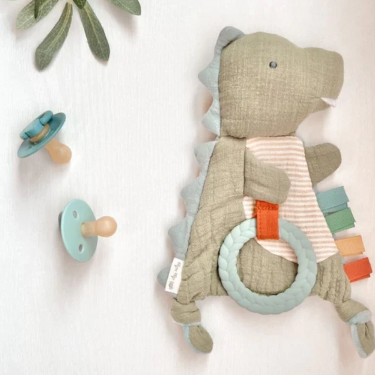 Dino - Bitzy Crinkle Sensory Toy With Teether photo 2