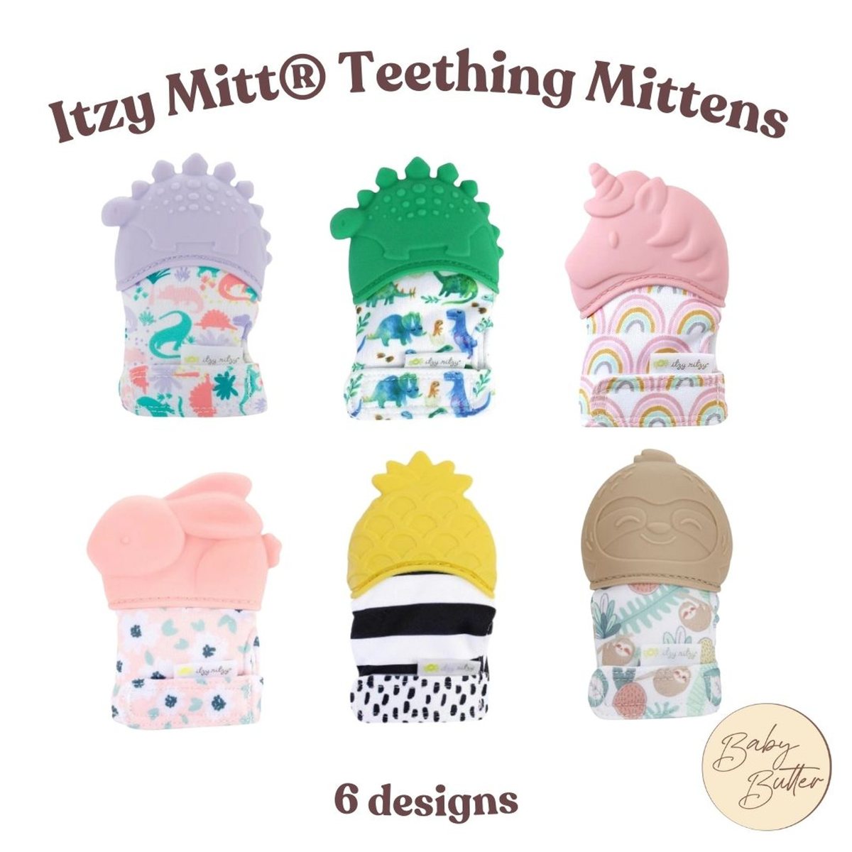 Itzy MittĀ® Teething Mittens - Itzy Ritzy