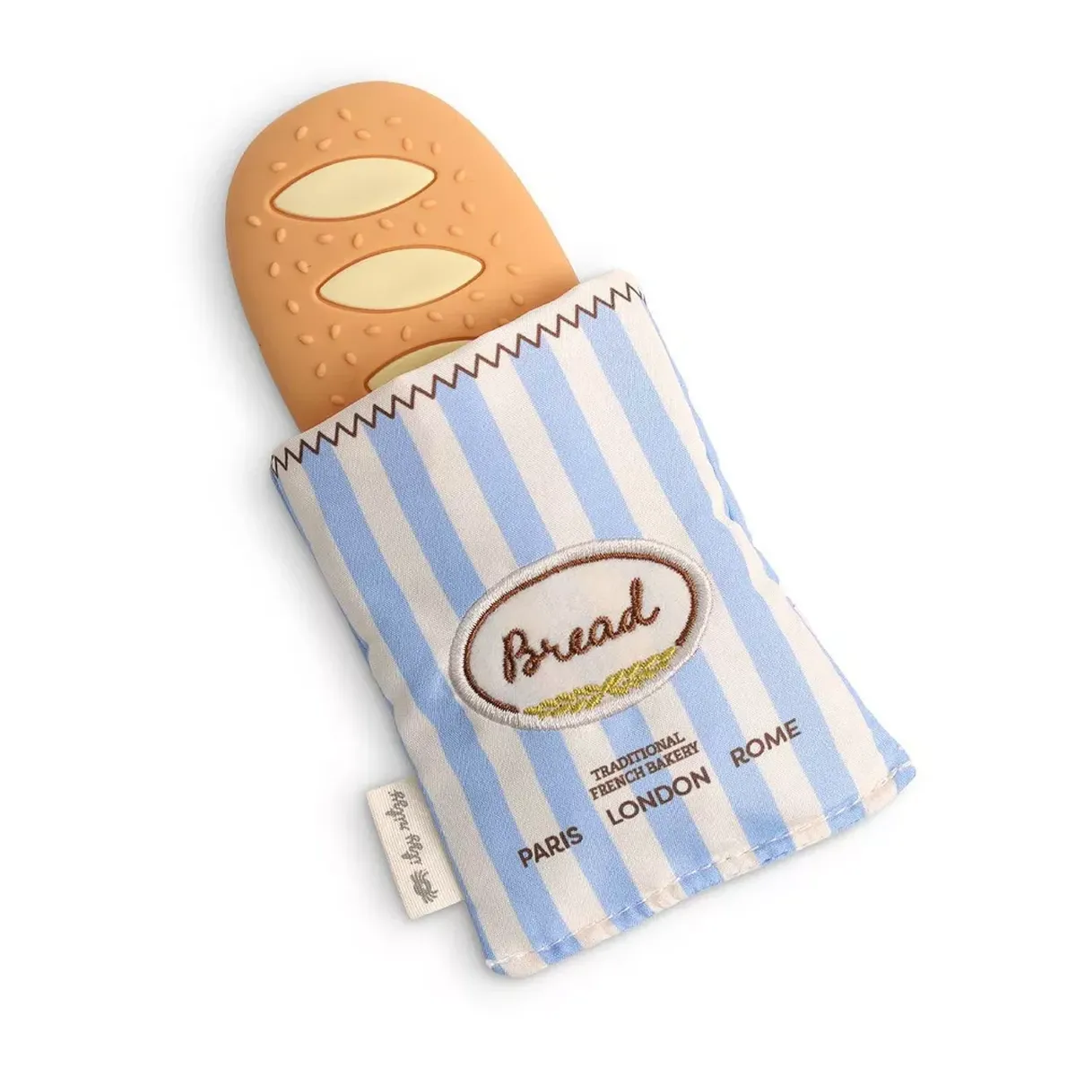 Itzy Ritzy Teensy Crinkle Baby Teether - Baguette - Itzy Ritzy