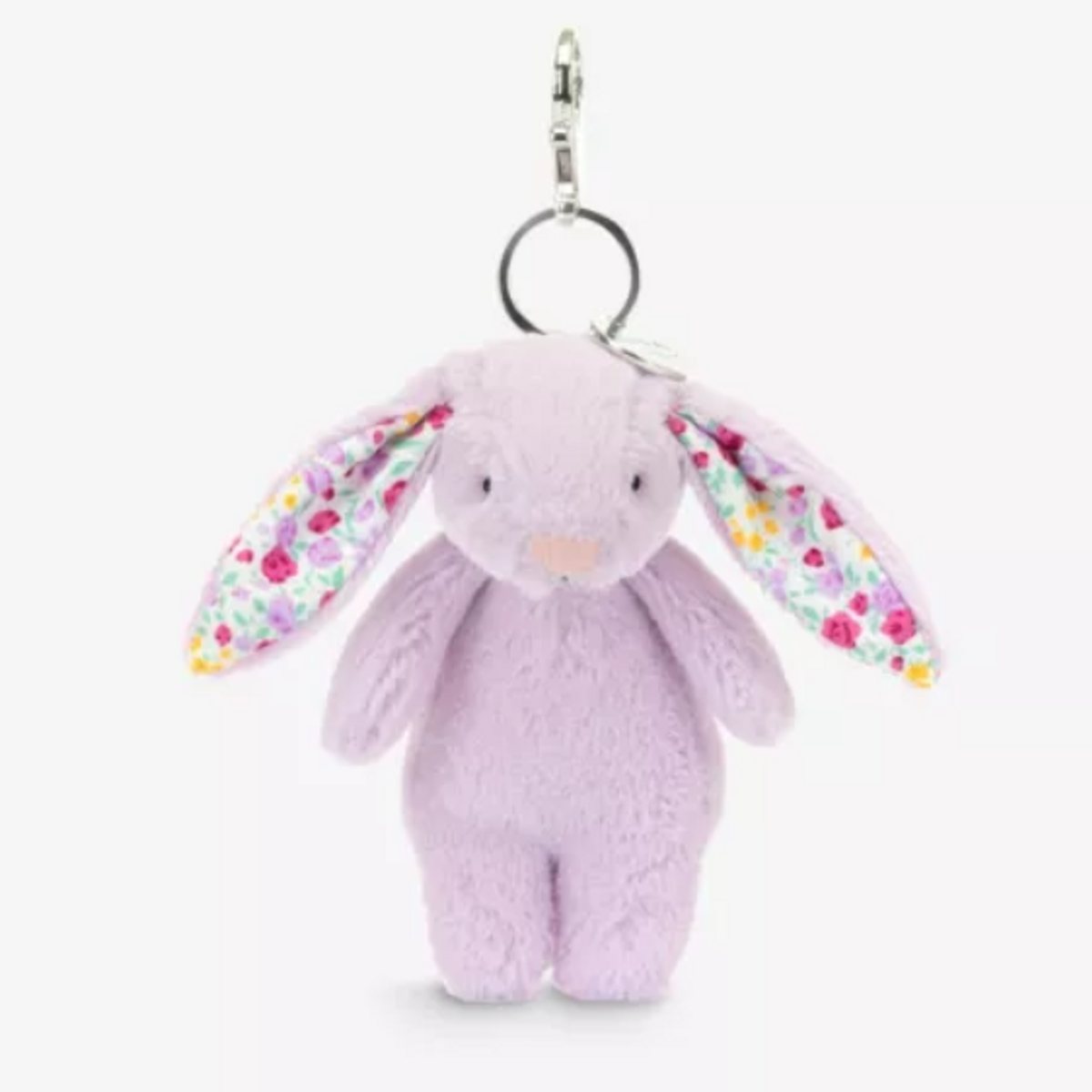 Jellycat Blossom Lilac Bunny Bag Charm - Jellycat UK