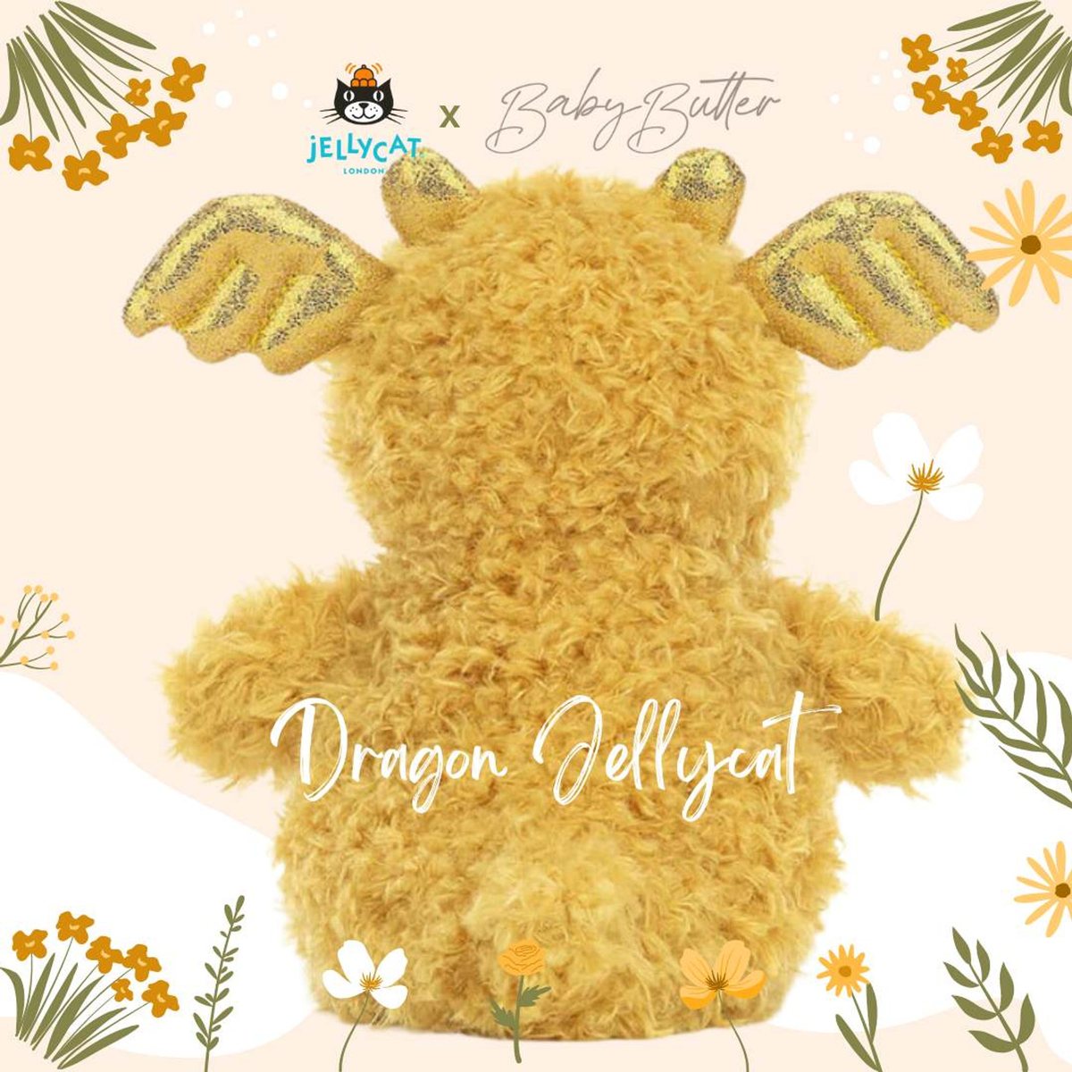Jellycat Little Dragon, view 5