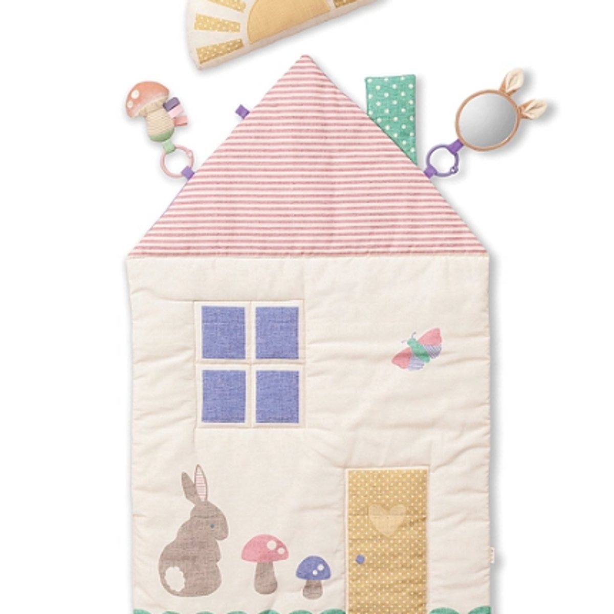 Pink Cottage - Bitzy Bespoke™ Ritzy Tummy Time Play Mat, view 4