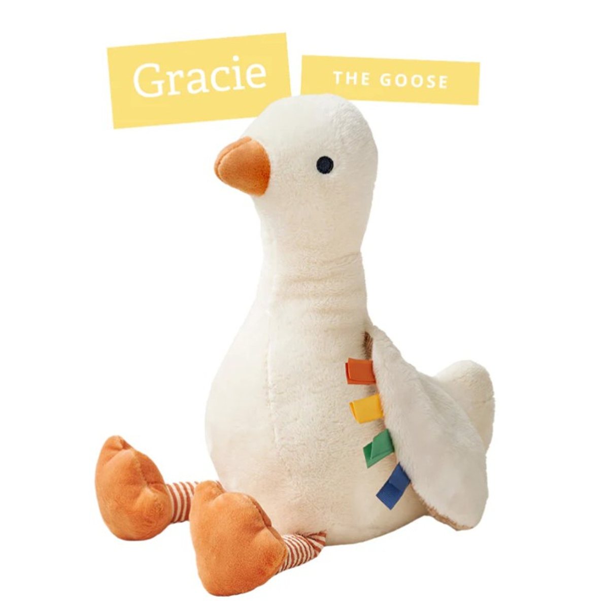 Sweetie Snuggles Plush - Gracie the Goose - Itzy Ritzy